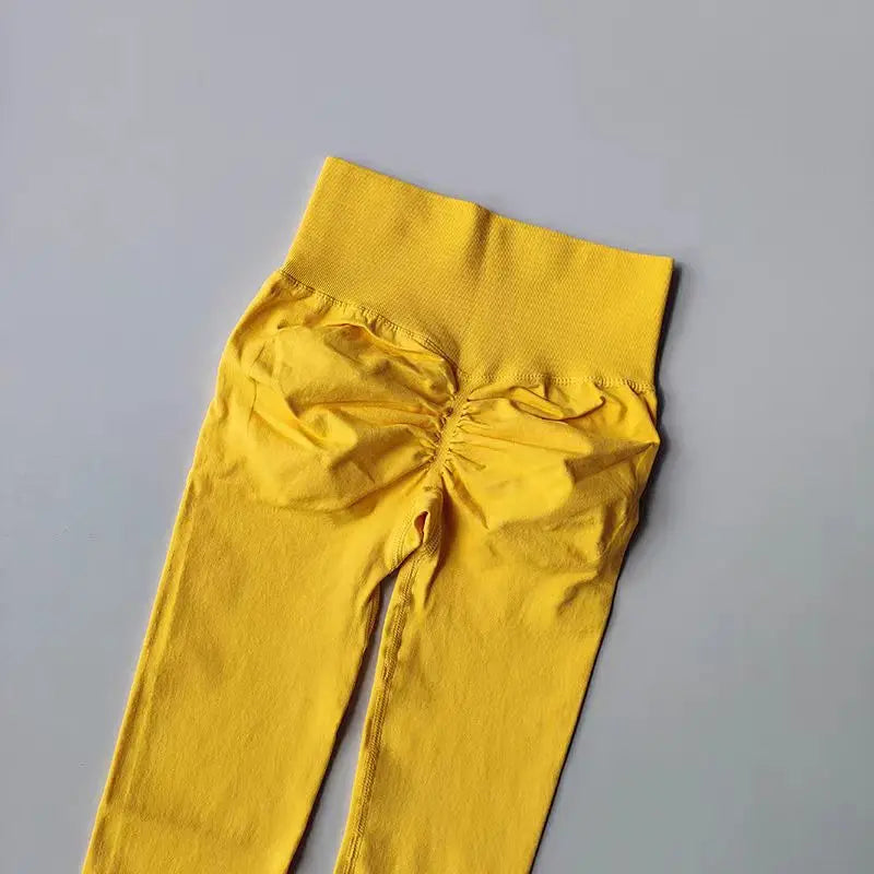 High-Waist Push-Up Yoga Leggings