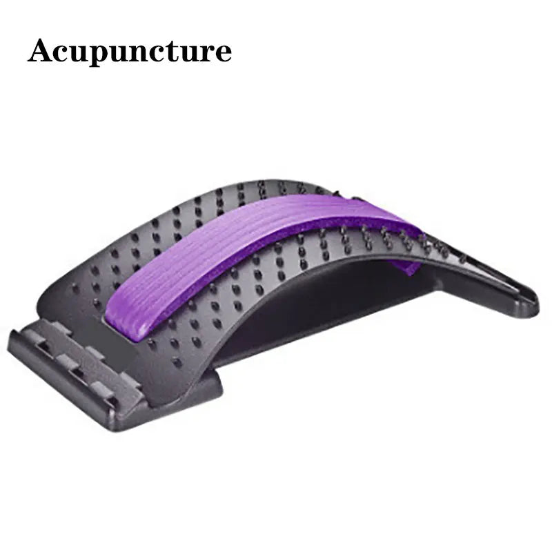 Lumbar Stretching Massager and Spine Correction Device