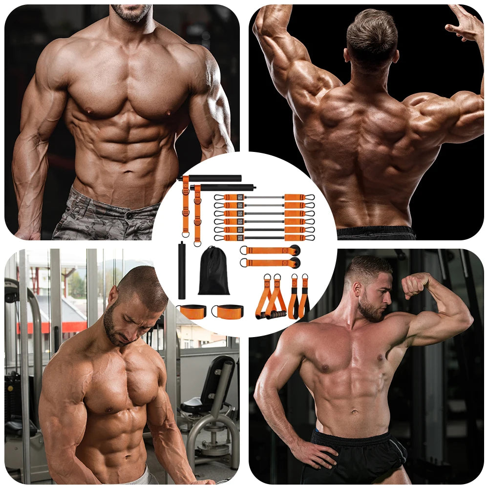 Pilates Bar & Resistance Bands Kit