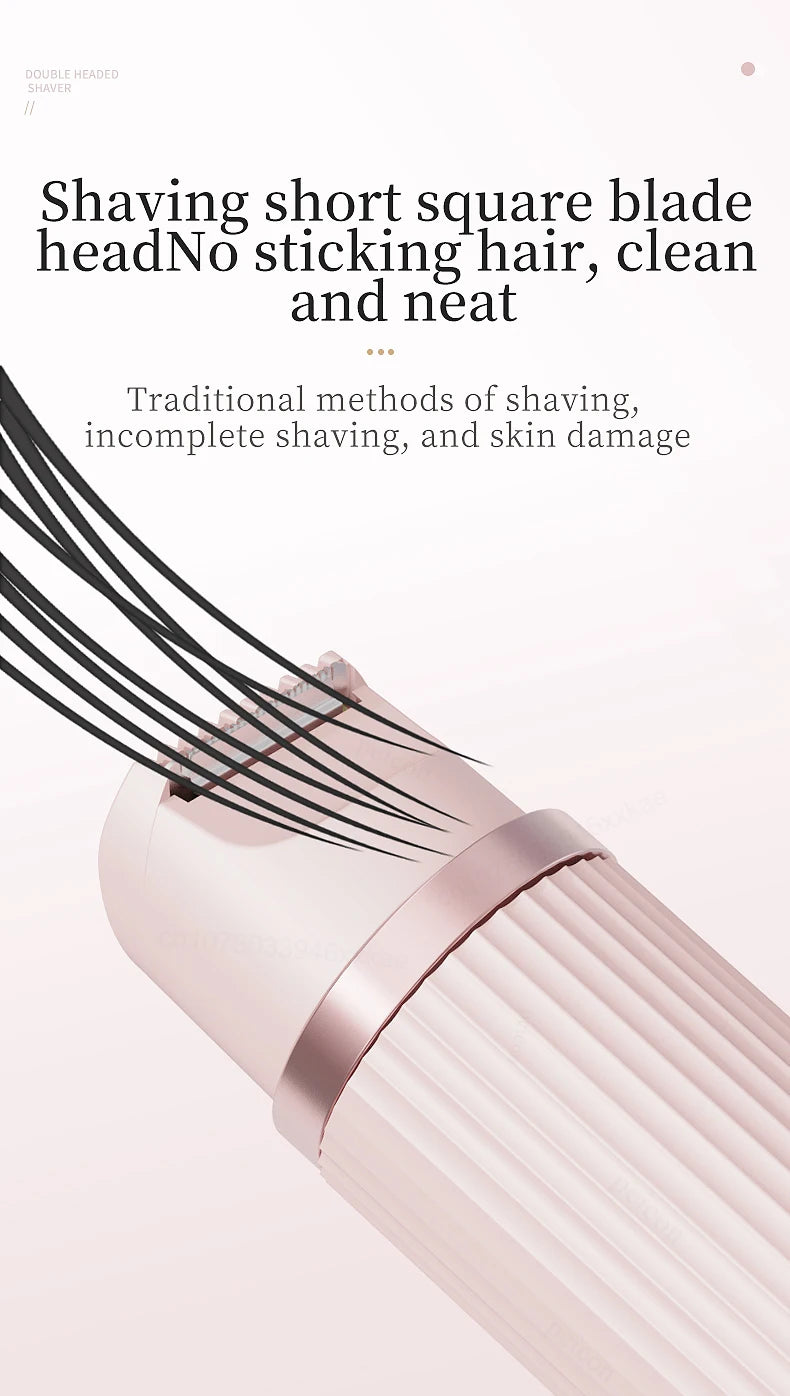 Electric Shaver for Women – Bikini & Facial Hair Trimmer