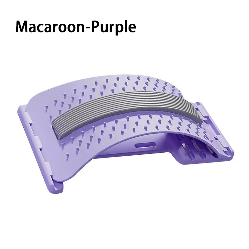 Lumbar Stretching Massager and Spine Correction Device