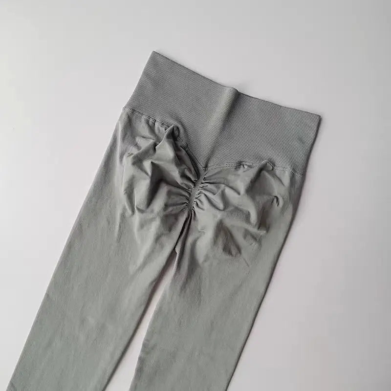 High-Waist Push-Up Yoga Leggings