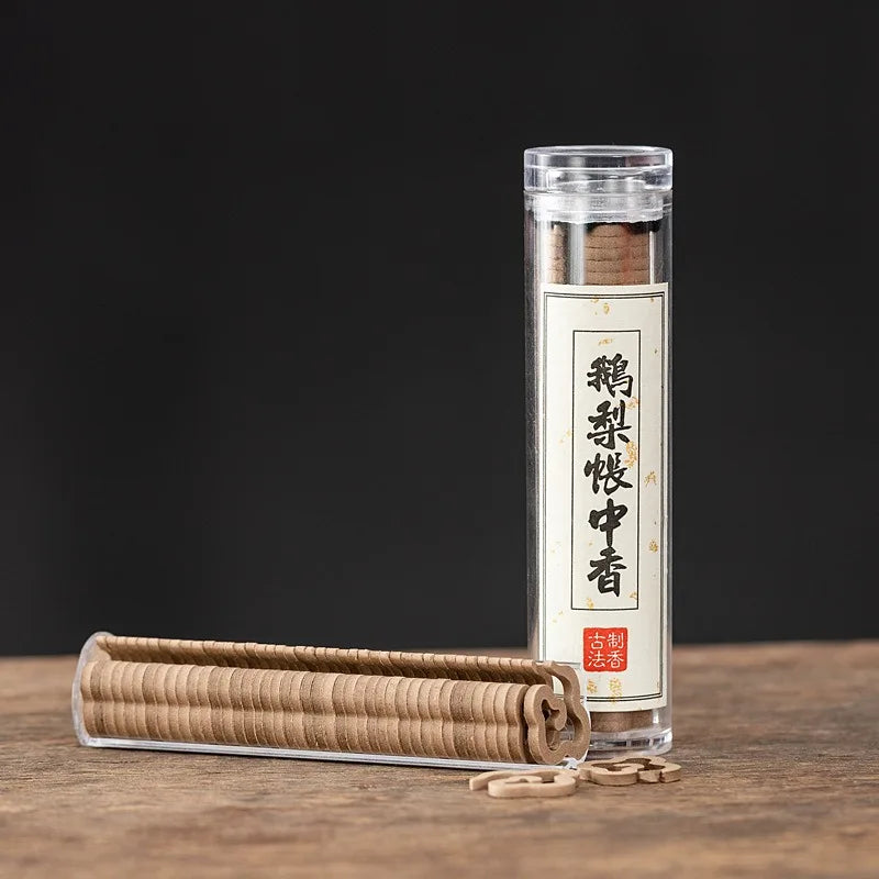 Pure Natural Mini Incense Burner with Disk Incense