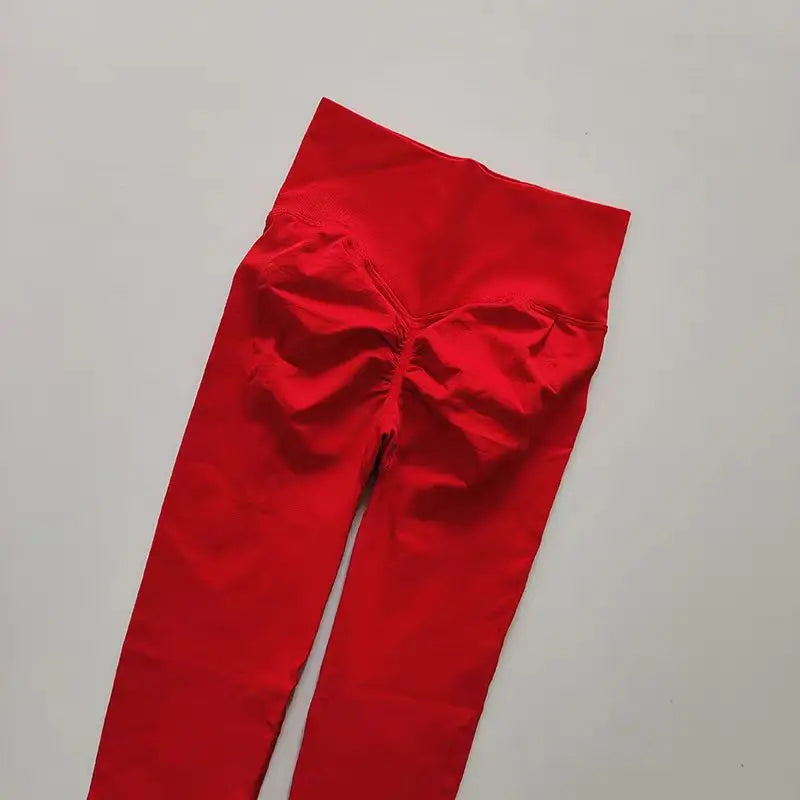 High-Waist Push-Up Yoga Leggings