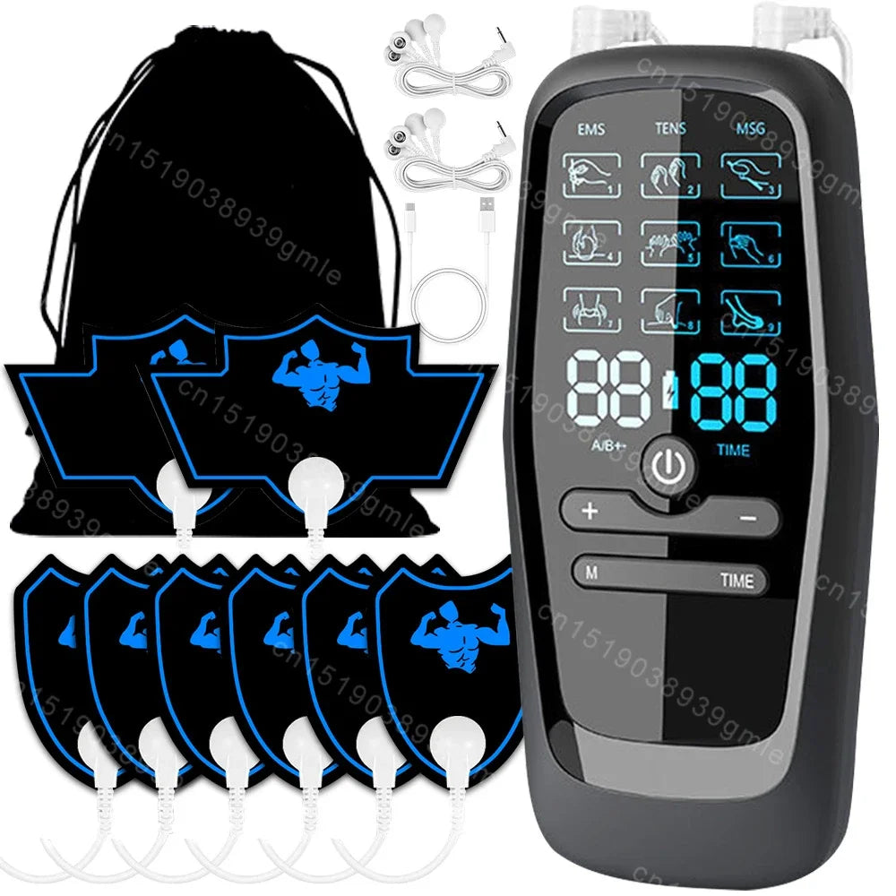 EMS USB Electric Muscle Stimulator Full Body Massager Slimming Machine