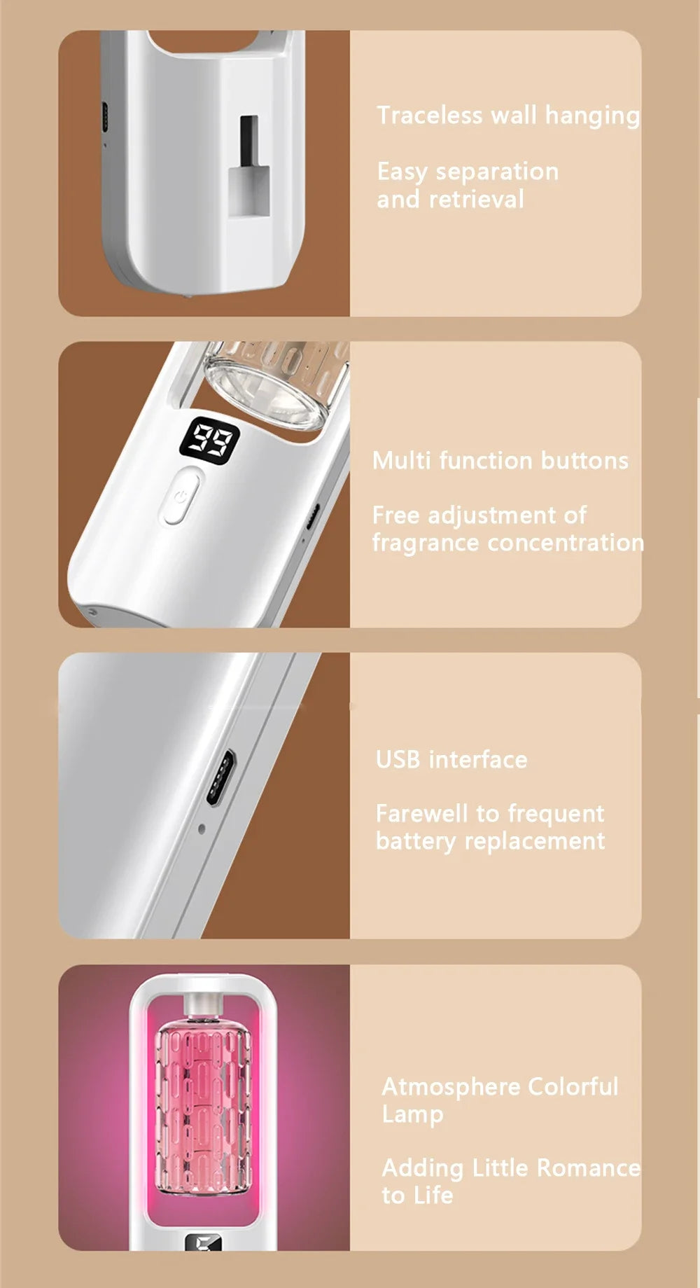 Aroma Diffuser & Essential Oil Humidifier