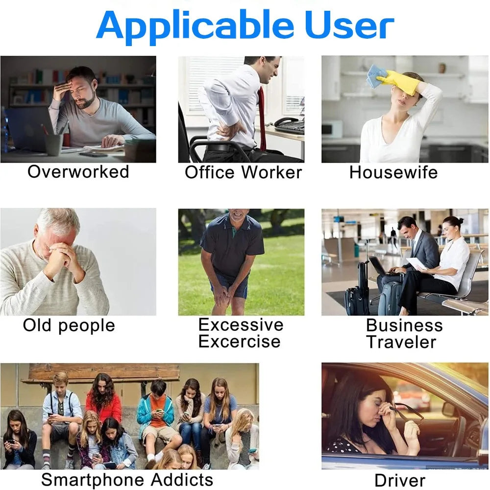 EMS Muscle Stimulator Pulse Acupuncture Digital Therapy Massager for Pain Relief