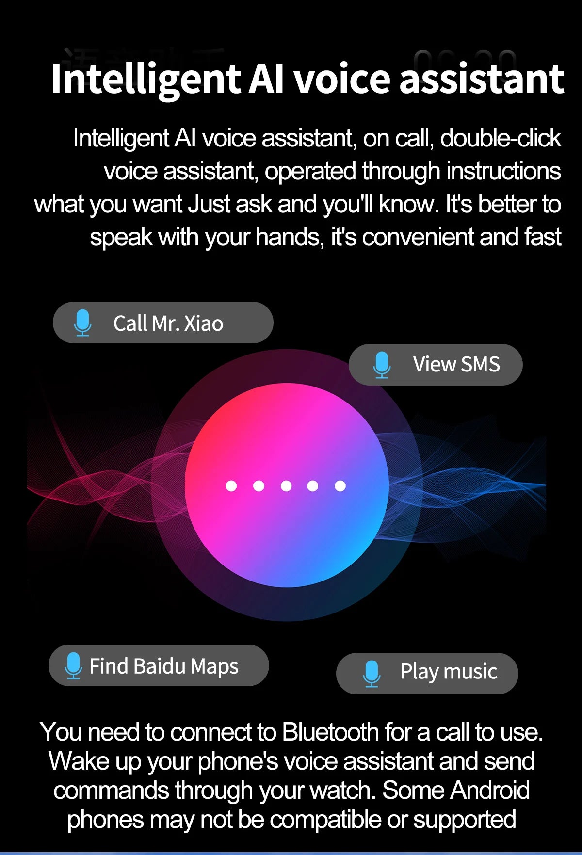 AI Diagnostic Detector Smart Watch with Health Monitoring for Women